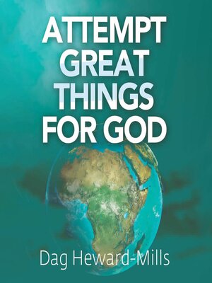 cover image of Attempt Great Things for God